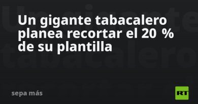 Un gigante tabacalero planea recortar el 20 % de su plantilla