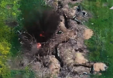 VIDEO: Artillería rusa aplasta defensas ucranianas en el frente