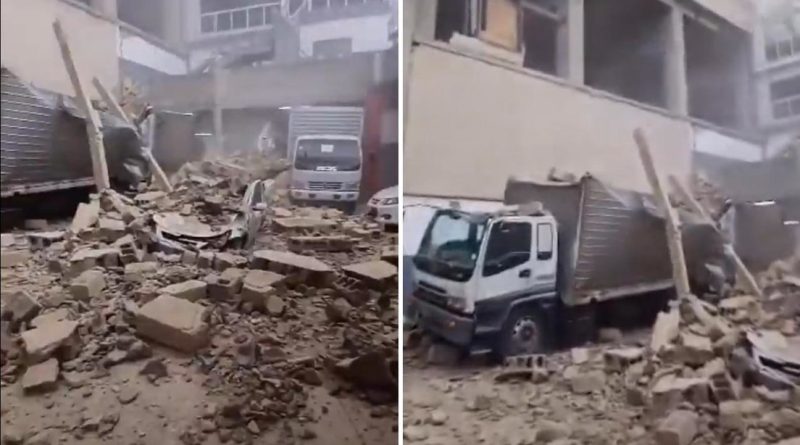 VIDEO: Así se encuentra el canal VTV tras el fuerte terremoto en Venezuela