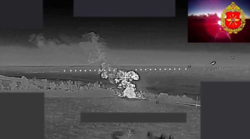 VIDEO: El Ejército ruso asesta un golpe preciso a un Vampire ucraniano