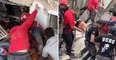 VIDEO: El conmovedor rescate de una niña tras varias horas bajo los escombros de un edificio