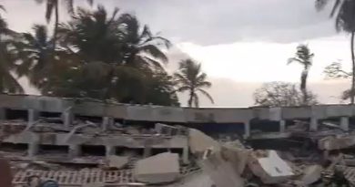 VIDEO: Graves daños en la Escuela Naval de Venezuela tras el terremoto