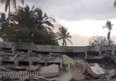 VIDEO: Graves daños en la Escuela Naval de Venezuela tras el terremoto