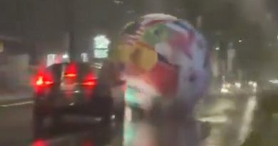 VIDEO: La asombrosa imagen 'mundialista' que deja un temporal en El Salvador