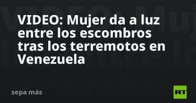 VIDEO: Mujer da a luz entre los escombros tras los terremotos en Venezuela