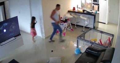 VIDEO: Padre e hija se salvan con apenas 10 segundos de anticipación tras recibir alerta sísmica en teléfono