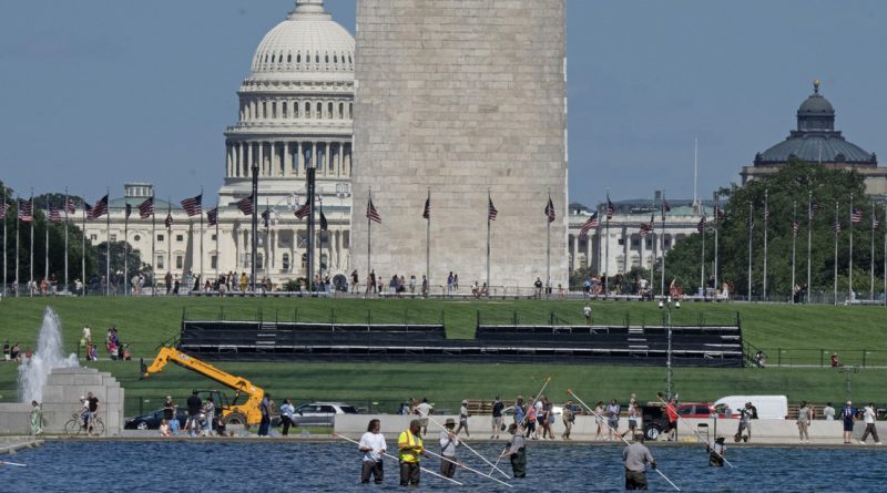 "¡Años de cárcel!": Trump comenta detenciones por presunto vandalismo en estanque del monumento a Lincoln