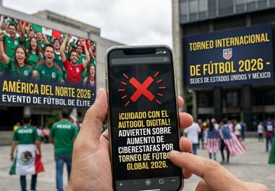 ¡Cuidado con un autogol digital! Advierten sobre ciberestafas por el Mundial 2026