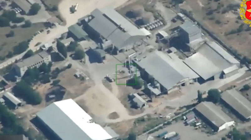 VIDEO: Drones kamikaze rusos fulminan logística de aparatos no tripulados de Ucrania