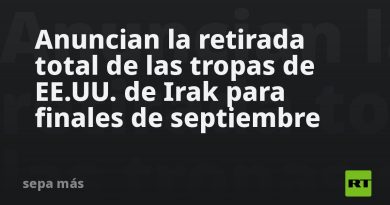 Anuncian la retirada total de las tropas de EE.UU. de Irak para finales de septiembre