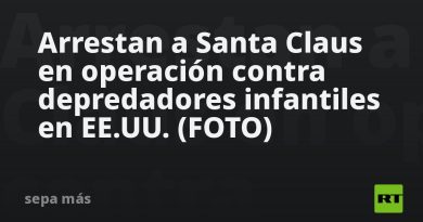 Arrestan a Santa Claus en operación contra depredadores infantiles en EE.UU. (FOTO)