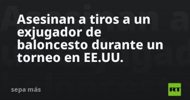 Asesinan a tiros a un exjugador de baloncesto durante un torneo en EE.UU.
