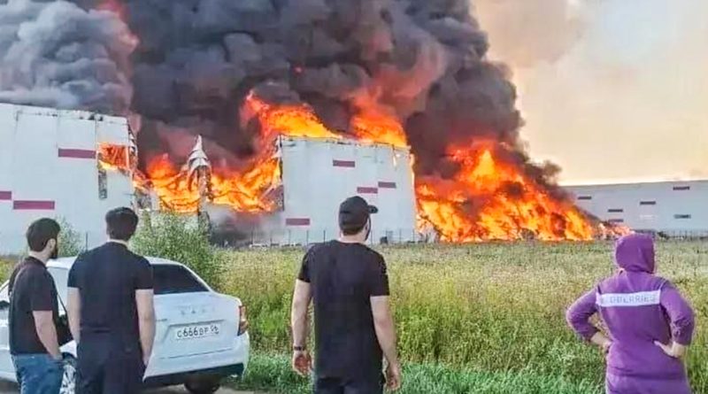 "Atentado planificado contra civiles": Dan detalles del ataque de Kiev contra un centro logístico ruso