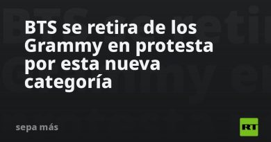 BTS se retira de los Grammy en protesta por esta nueva categoría
