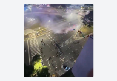 Choques con la Policía en Buenos Aires durante las concentraciones por la final del Mundial (VIDEOS)