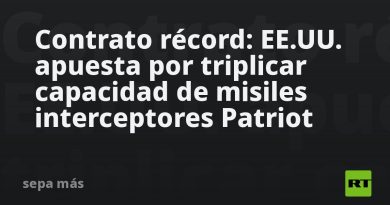 Contrato récord: EE.UU. apuesta por triplicar capacidad de misiles interceptores Patriot
