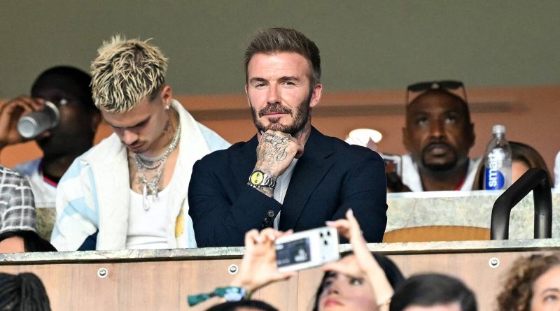 David Beckham factura US$ 25 millones durante el Mundial