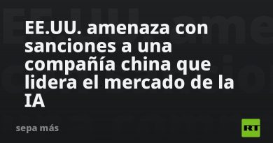 EE.UU. amenaza con sanciones a una compañía china que lidera el mercado de la IA