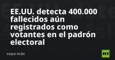 EE.UU. detecta 400.000 fallecidos aún registrados como votantes en el padrón electoral