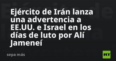 Ejército de Irán lanza una advertencia a EE.UU. e Israel en los días de luto por Alí Jameneí