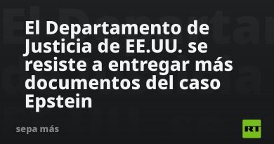 El Departamento de Justicia de EE.UU. se resiste a entregar más documentos del caso Epstein