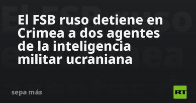El FSB ruso detiene en Crimea a dos agentes de la inteligencia militar ucraniana