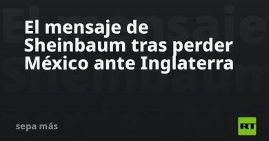 El mensaje de Sheinbaum tras perder México ante Inglaterra