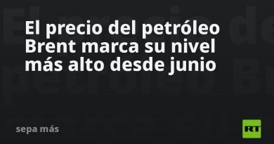 El precio del petróleo Brent marca su nivel más alto desde junio