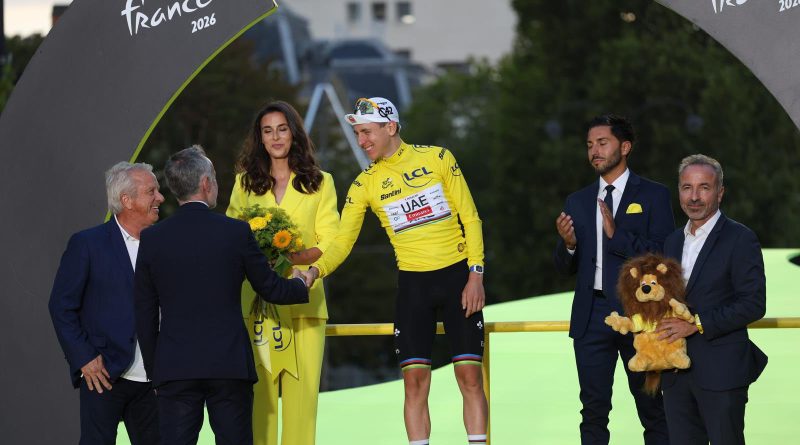 Entrada triunfal en los Elíseos: Pogacar conquistó su quinto título del Tour