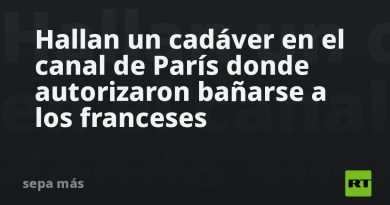 Hallan un cadáver en el canal de París donde autorizaron bañarse a los franceses