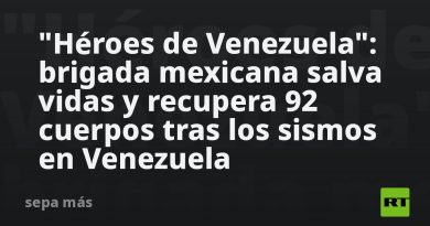 "Héroes de Venezuela": brigada mexicana salva vidas y recupera 92 cuerpos tras los sismos en Venezuela