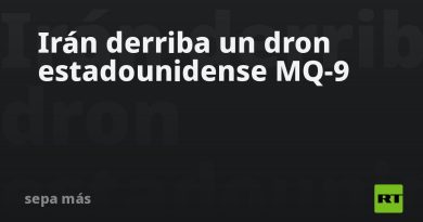 Irán derriba un dron estadounidense MQ-9