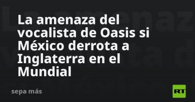 La amenaza del vocalista de Oasis si México derrota a Inglaterra en el Mundial