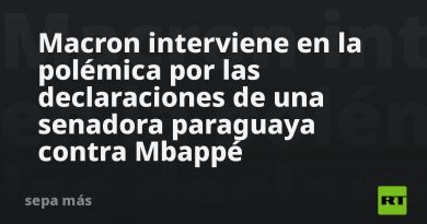 Macron interviene en la polémica por las declaraciones de una senadora paraguaya contra Mbappé