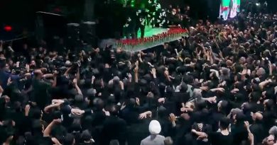 Mar de luto: impactantes imágenes de despedida de Alí Jameneí en Irán (VIDEO)