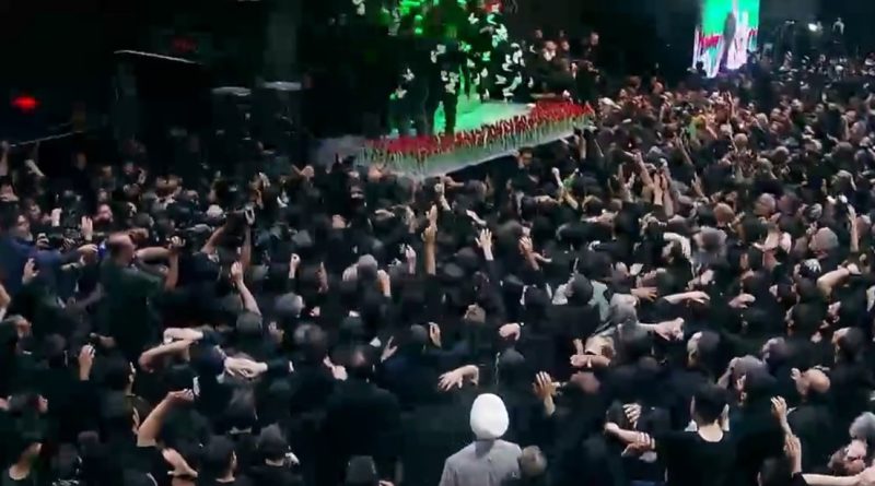 Mar de luto: impactantes imágenes de despedida de Alí Jameneí en Irán (VIDEO)