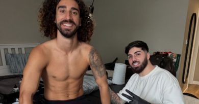 Marc Cucurella cumple su promesa al tatuarse a Luis de la Fuente
