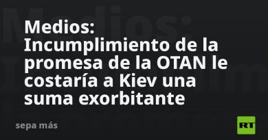 Medios: Incumplimiento de la promesa de la OTAN le costaría a Kiev una suma exorbitante