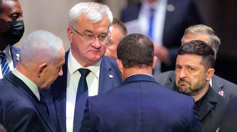 Netanyahu rechaza reunirse con Zelenski