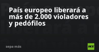 País europeo liberará a más de 2.000 violadores y pedófilos