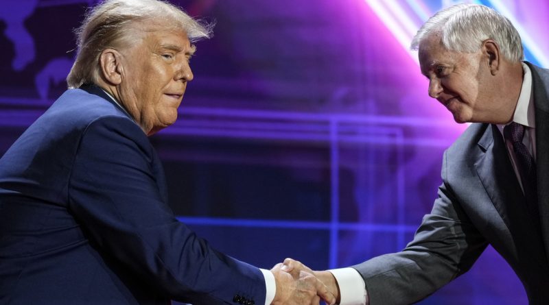 Primer comentario de Trump sobre la muerte de Lindsey Graham