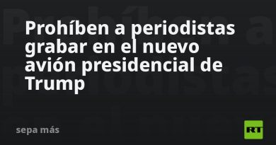Prohíben a periodistas grabar en el nuevo avión presidencial de Trump