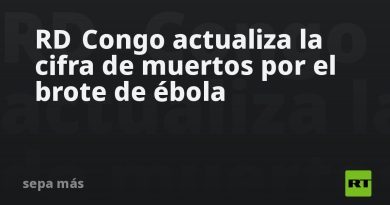 RD Congo actualiza la cifra de muertos por el brote de ébola