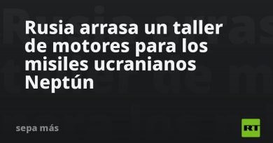 Rusia arrasa un taller de motores para los misiles ucranianos Neptún