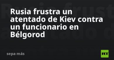 Rusia frustra un atentado de Kiev contra un funcionario en Bélgorod