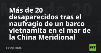 Se hunde un barco vietnamita con más de 60 personas a bordo en el mar de la China Meridional