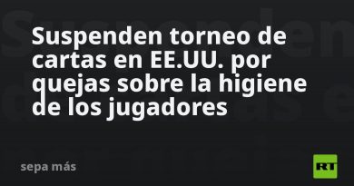 Suspenden torneo de cartas en EE.UU. por quejas sobre la higiene de los jugadores
