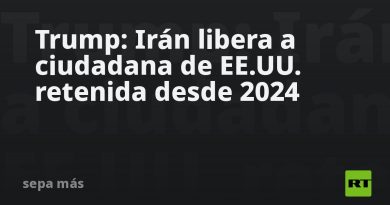 Trump: Irán libera a ciudadana de EE.UU. retenida desde 2024