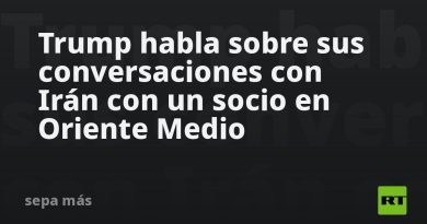 Trump habla sobre sus conversaciones con Irán con un socio en Oriente Medio