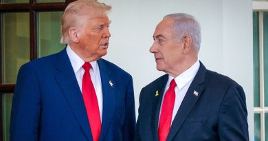 Trump responde si coincide con Netanyahu sobre Irán